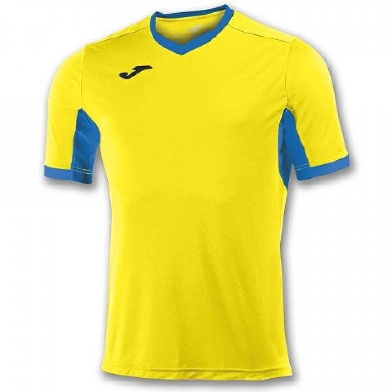 Футболка Joma CHAMPION IV жёлто-синяя к/р 2XS Футболка Joma CHAMPION IV жёлто-синяя к/р 2XS фото товара