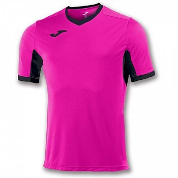 Футболка Joma CHAMPION IV рожево-чорна к/р XL
