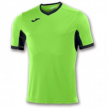 Футболка Joma CHAMPION IV салатово-чорна к/р XS