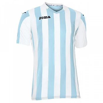 Футболка Joma COPA голубо-белая 2XS