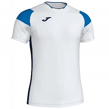Футболка Joma CREW III бело-голубая L