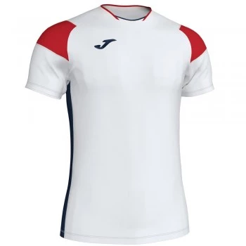 Футболка Joma CREW III бело-красная M