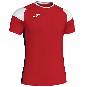 Футболка Joma CREW III красно-белая M