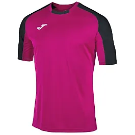 Футболка Joma ESSENTIAL пурпурно-чёрная M