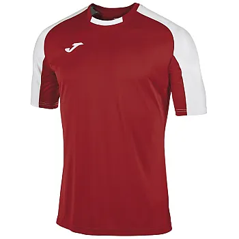 Футболка Joma ESSENTIAL красно-белая M