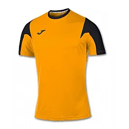 Футболка Joma ESTADIO світло-оранжево-чорна XS