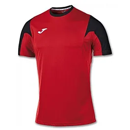 Футболка Joma ESTADIO червоно-чорна S