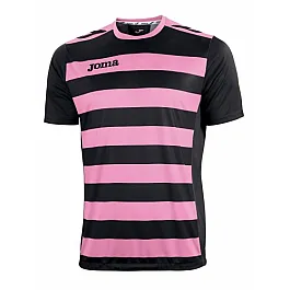 Футболка Joma Europa ІІ рожево-чорна M