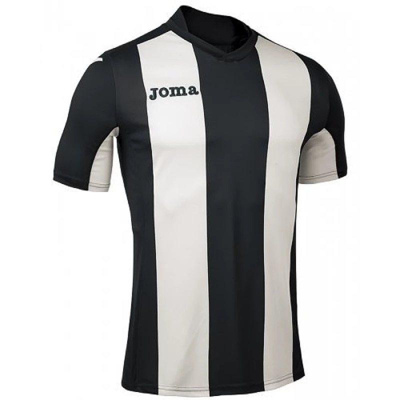 Футболка Joma Pisa V чорно-біла M Футболка Joma Pisa V чорно-біла M фото товару