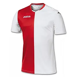 Футболка Joma PREMIER бiло-червона к/р XS