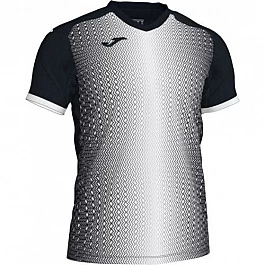 Футболка футбольна Joma SUPERNOVA чорно-біла M