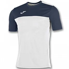 Футболка Joma WINNER біло-темно-синя к/р