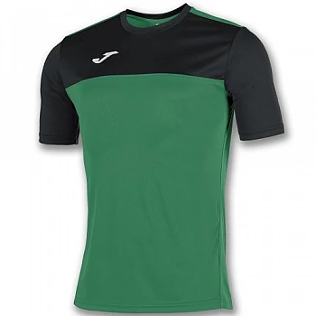 Футболка Joma WINNER зелёно-чёрная к/р S