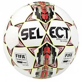 Мяч футбольный SELECT BRILLANT SUPER FIFA (HS) бело-красный размер 5