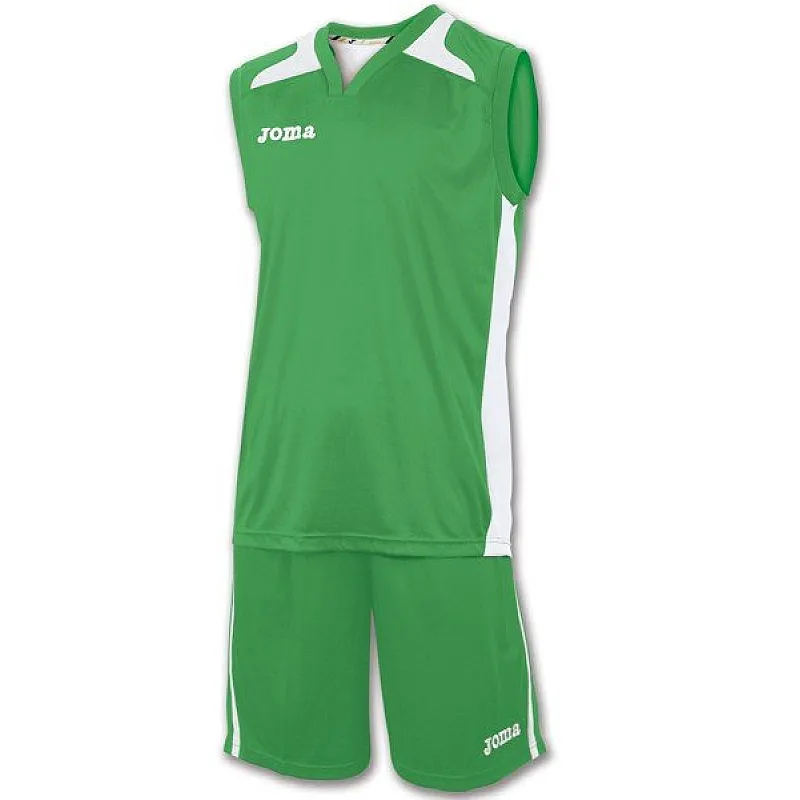 Баскетбольная форма Joma CANCHA зелено-белая фото товара