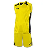 Баскетбольна форма Joma CANCHA жовто-чорна фото товару