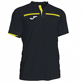 Судейская футболка Joma RESPECT II черно-желтая M