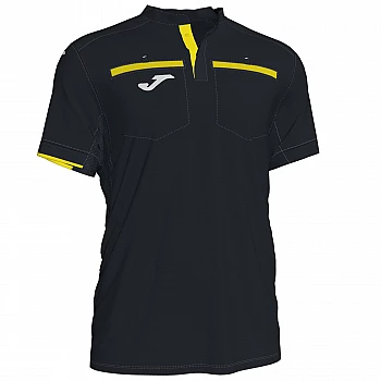 Судейская футболка Joma RESPECT II черно-желтая M