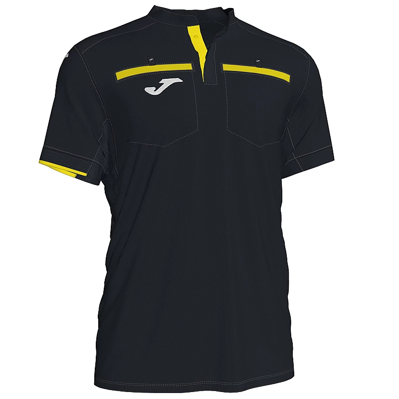 Судейская футболка Joma RESPECT II черно-желтая S фото товара