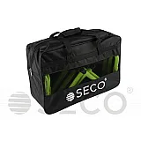 Набор тренировочных барьеров для бега SECO® 15-33 см неонового цвета (5 шт) фото товара