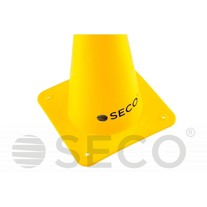 Тренировочный конус SECO® 15 см желтого цвета фото товара