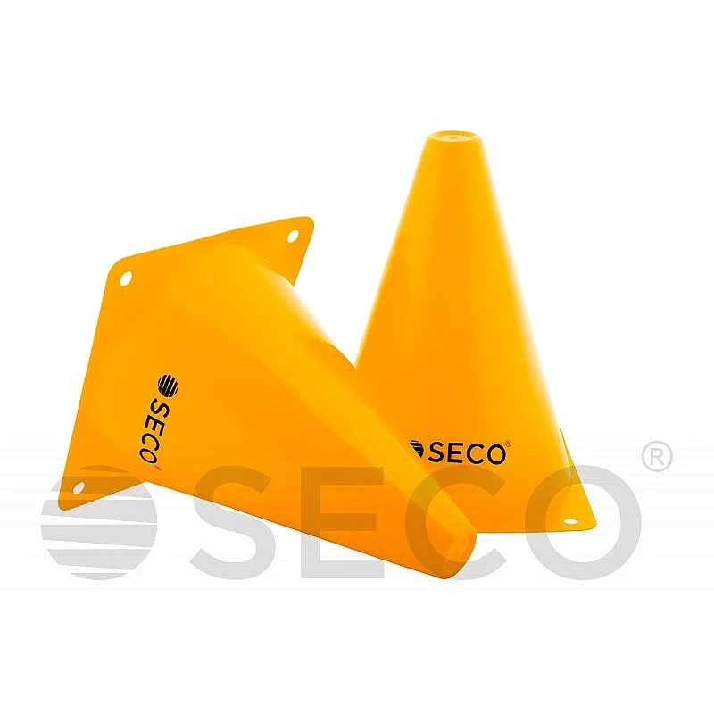 Тренировочный конус SECO® 18 см желтого цвета фото товара