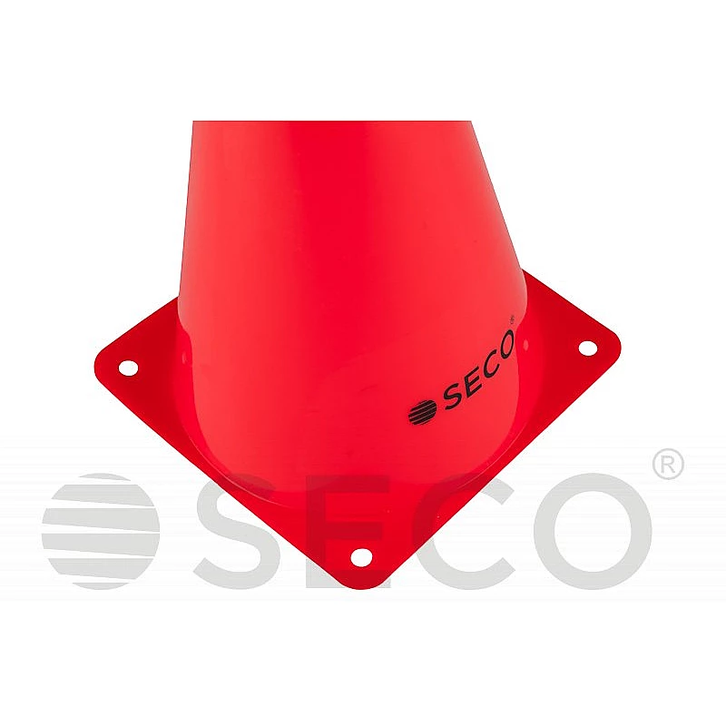 Тренувальний конус SECO® 23 см червоного кольору фото товару