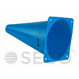 Тренувальний конус SECO® 23 см синього кольору фото товару