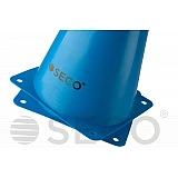 Тренувальний конус SECO® 23 см синього кольору фото товару