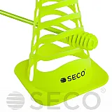 Тренувальний конус SECO® з отворами 23 см колір зелений неон фото товару