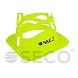 Тренувальний конус SECO® з отворами 23 см колір зелений неон фото товару