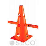 Тренировочный конус с отверстиями SECO® 32 см оранжевого цвета фото товара