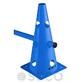 Тренировочный конус с отверстиями SECO® 32 см синего цвета фото товара