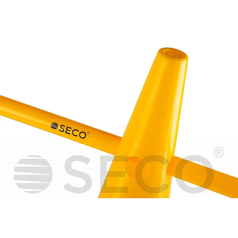 Тренировочный конус с отверстиями SECO® 48 см желтого цвета фото товара
