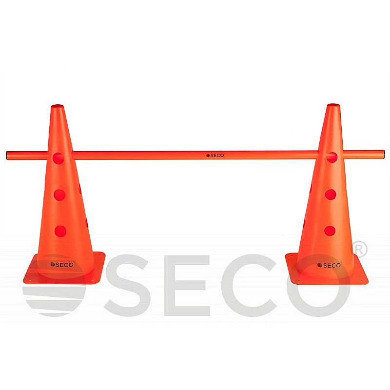 Тренировочный конус с отверстиями SECO® 48 см оранжевого цвета фото товара