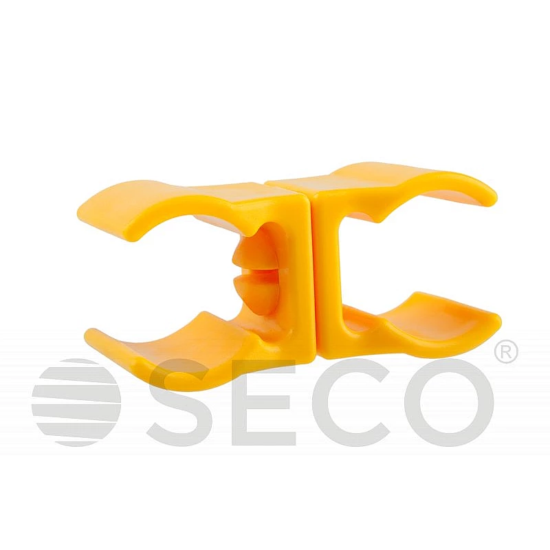 Клипса для слаломной стойки SECO® желтого цвета фото товара