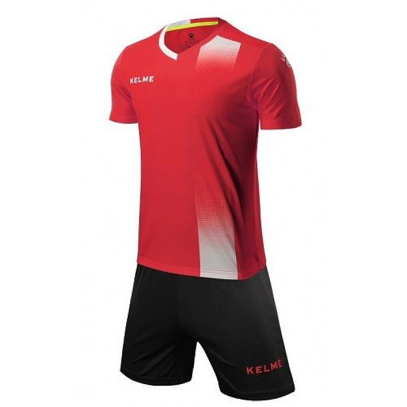 Комплект футбольної форми Kelme ALICANTE червоно-білий к/р фото товару