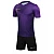 Комплект футбольної форми Kelme LIGA 3981509.9527 фіолетово-золотий