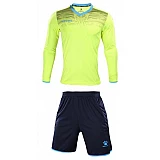 Комплект воротарської форми Kelme ZAMORA JR жовто-чорний дитячий д/р фото товару