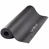 Килимок для йоги LiveUp Yoga Mat Total Black (Limited Edition) фото товару
