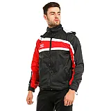 Куртка ветрозащитная Europaw TeamLine черно-красная [XL] фото товару