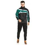 Куртка ветрозащитная Europaw TeamLine черно-зеленая [XS] фото товару