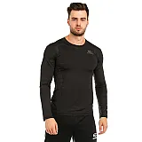 Футболка компрессионная Europaw ls top черная [S] фото товара