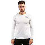 Футболка компрессионная Europaw ls top белая [L] фото товару