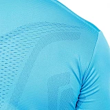 Футболка компрессионная Europaw ls top бирюзовая [XS] фото товару
