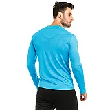 Футболка компрессионная Europaw ls top бирюзовая [L] фото товару