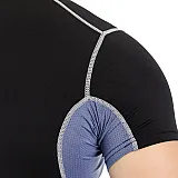 Футболка компрессионная SS Europaw PRO черно-серая [2XL] фото товару