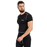 Футболка компрессионная SS Europaw PRO черная [M] фото товару