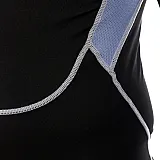 Футболка компрессионная LS Europaw PRO черно-серая [2XL] фото товару