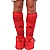 Футы для каратэ голень+стопа красные [L]